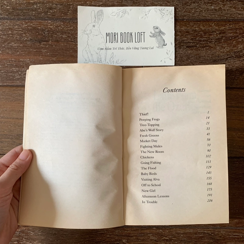 Sách ngoại văn Little Farm in the Ozarks – Roger Lea MacBride, Used, trình độ B1 498810