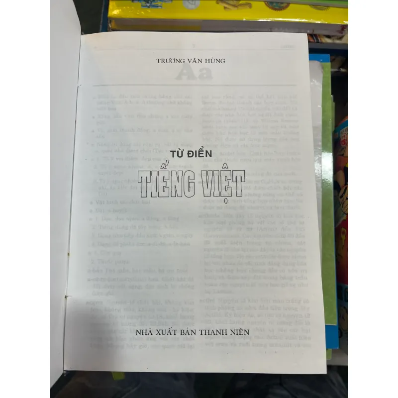 TỪ ĐIỂN TIẾNG VIỆT PHỔ THÔNG - NXB THANH NIÊN  1030693