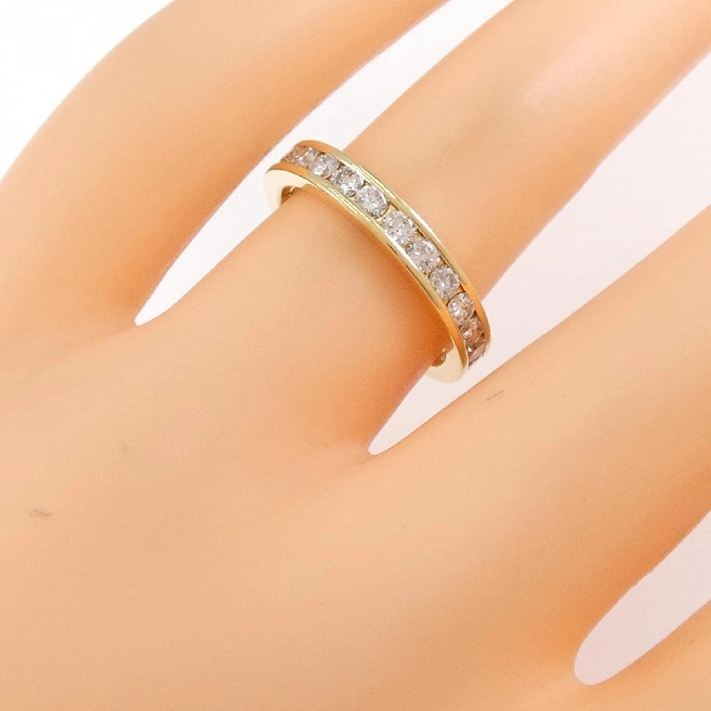 Nhẫn kim cương bán vĩnh cửu K18YG 1.00CT 670721