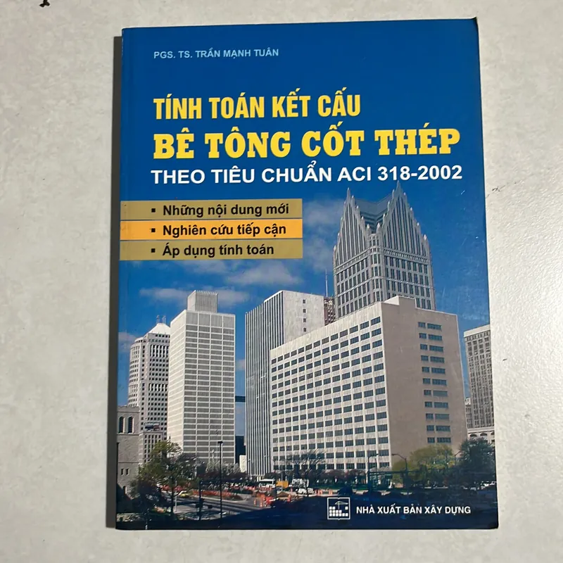 Tính toán kết cấu bê tông cốt thép - Trần Mạnh Tuấn 590228