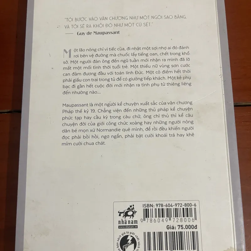 Nơi nhà người bạn Guy de Maupassant 974840