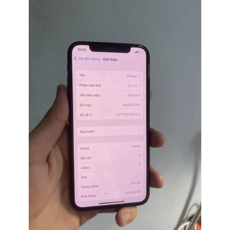 Iphone X/256G 719792