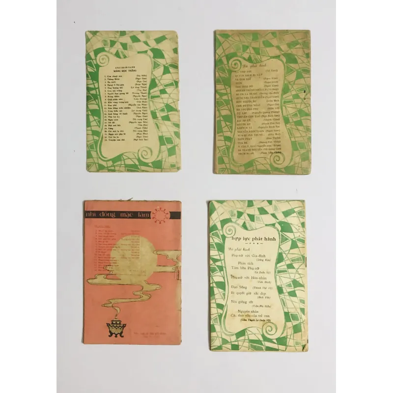 Combo 4 sách xưa – NXB 1968. Con Dế Mèn – Phạm Nhan - Một Người Mẹ - Thằng Bờm  792492