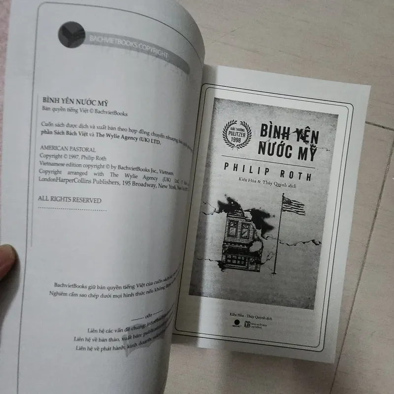 Sách Bình yên nước Mỹ 716906