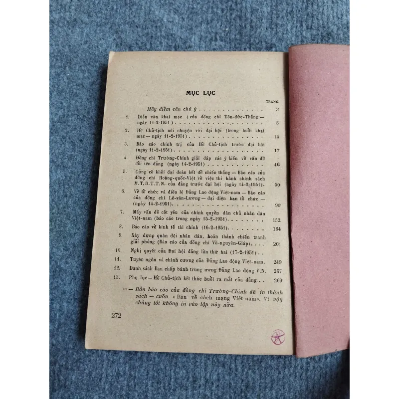 NHỮNG VĂN KIỆN CHÍNH CỦA ĐẠI HỘI II (TỪ 11 - 17-2-1951) 688823