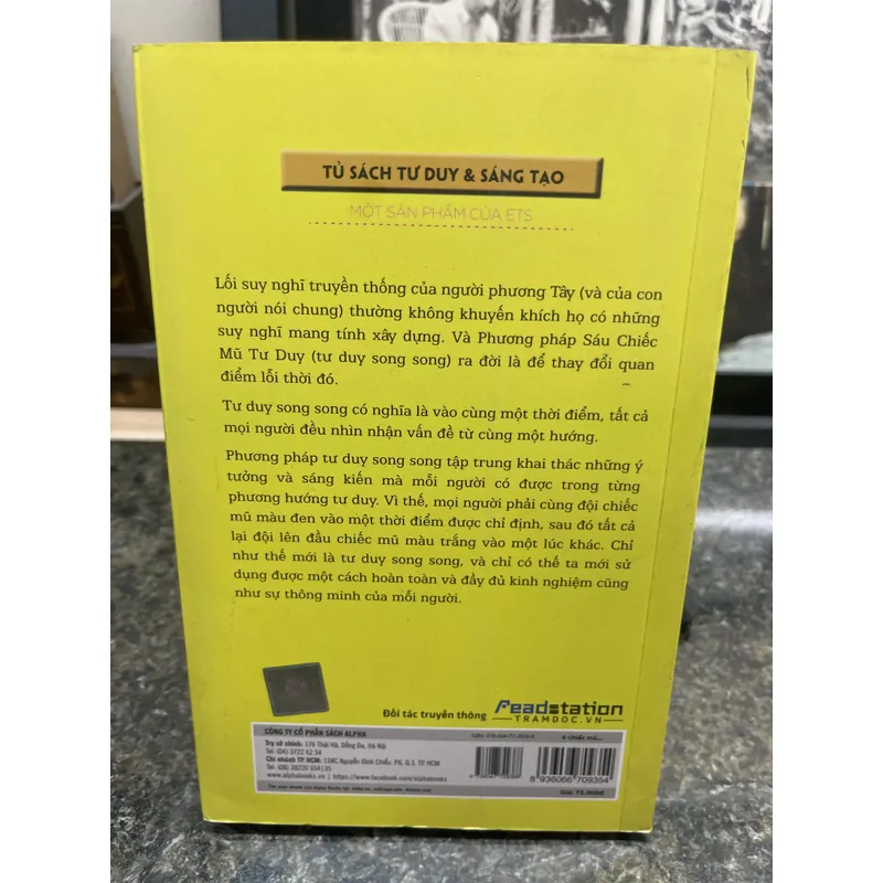 6 chiếc mũ tư duy Edward de Bono DEAL 720166