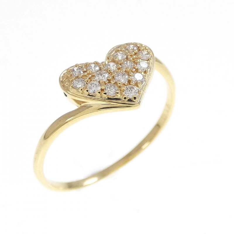 Nhẫn kim cương hình trái tim K18YG 0.15CT - Hàng hiệu chính hãng 847663