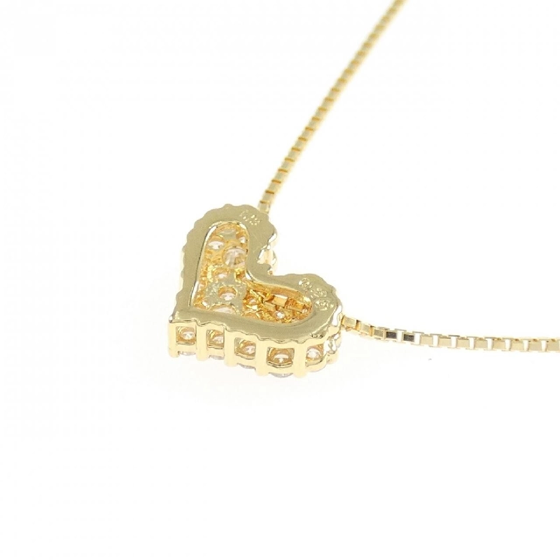 K18YG Dây chuyền trái tim kim cương 0.25CT - Hàng hiệu Chính hãng 858560