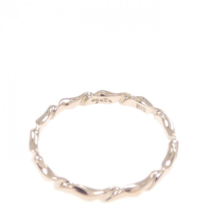 Nhẫn Pinky K10PG Agatto - Hàng hiệu Authentic 833744