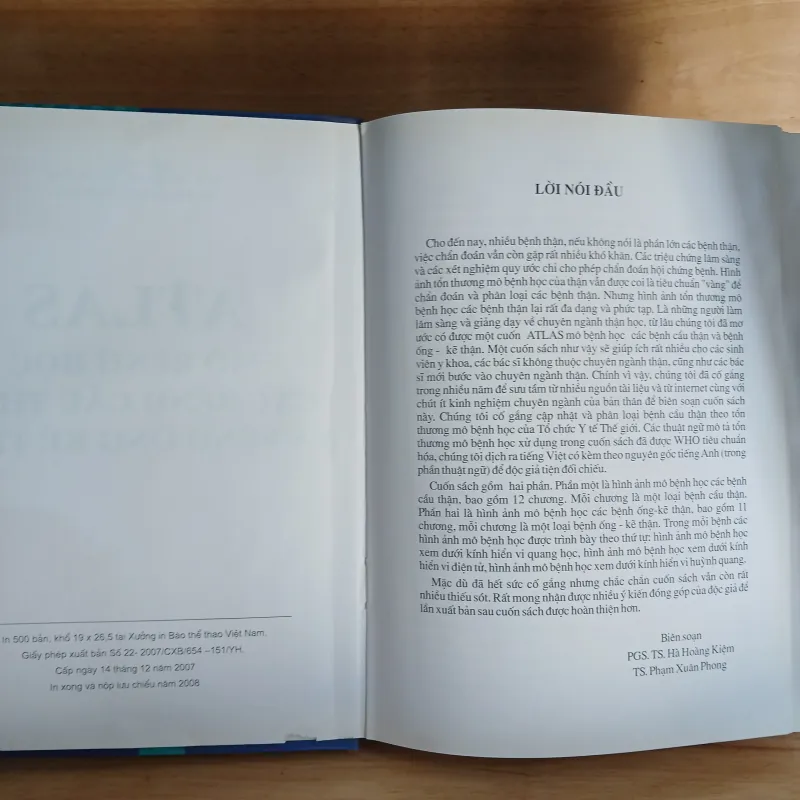 Atlast Mô Bệnh Học Các Bệnh Cầu Thận & Bệnh Ống - Kẽ Thận 799329