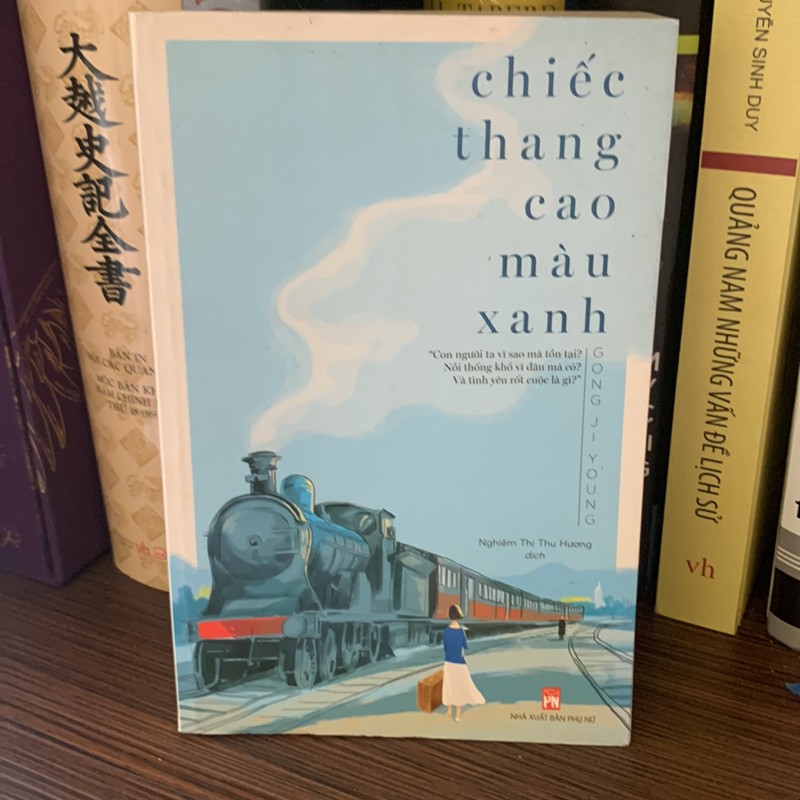 Chiếc Thang Cao Màu Xanh 164709