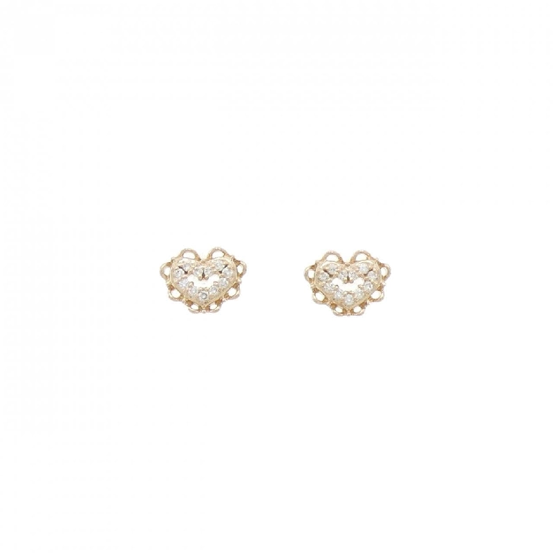 Bông tai kim cương hình trái tim - Hàng hiệu Authentic 847747