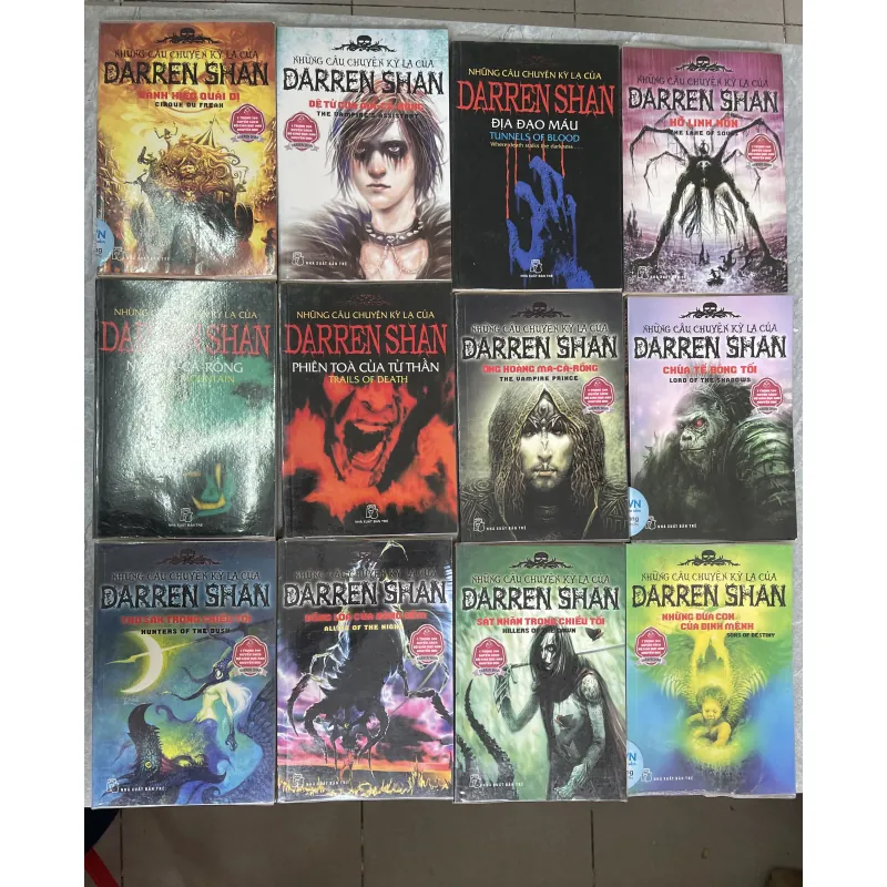 NHỮNG CÂU CHUYỆN KỲ LẠ CỦA DARREN SHAN (BỘ 12 TẬP) - ĐẶNG PHI BẰNG dịch 958514