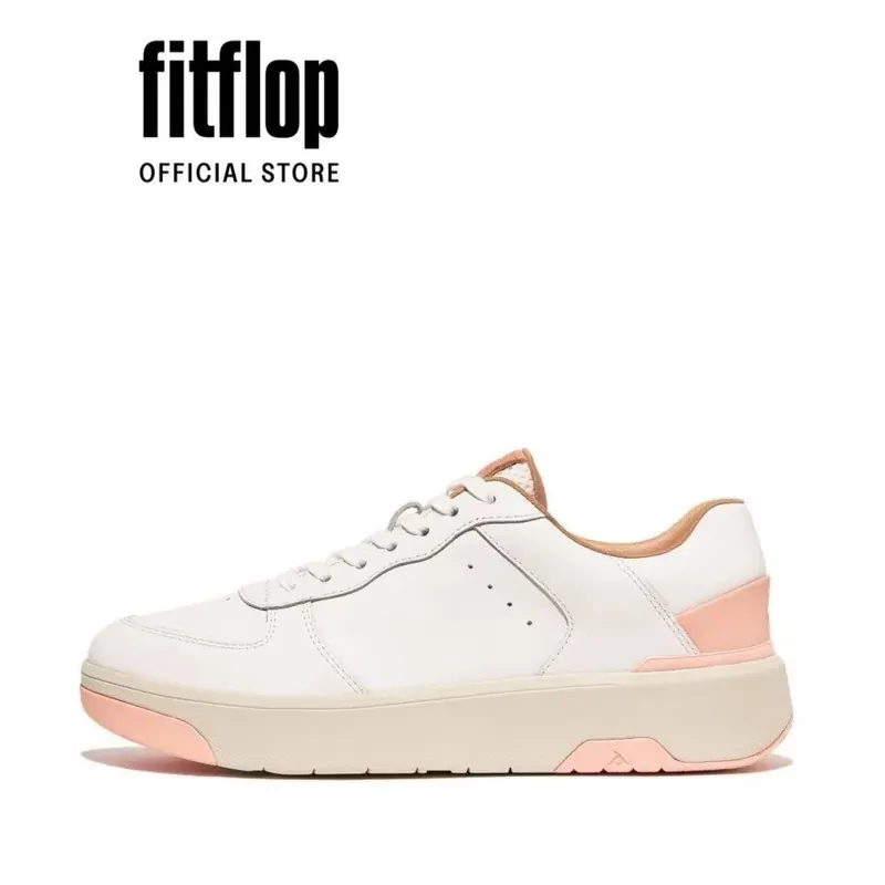 Giày Thể Thao Cổ Ngắn Nữ FitFlop RALLY - Urban White/Blushy - new 100% 734481