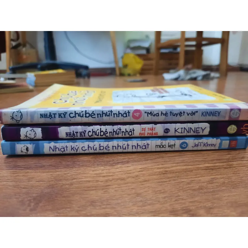 Nhật Ký chú bé nhút nhát tập 4, 5, 6 (3 cuốn) 1030578