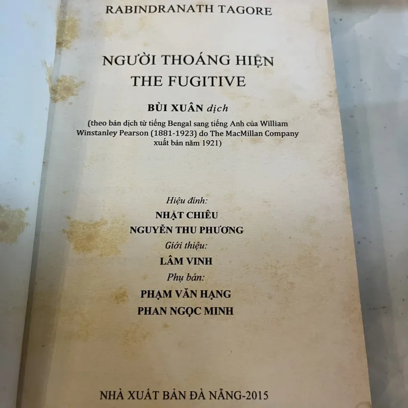 NGƯỜI THOÁNG HIỆN - BÙI XUÂN 941816