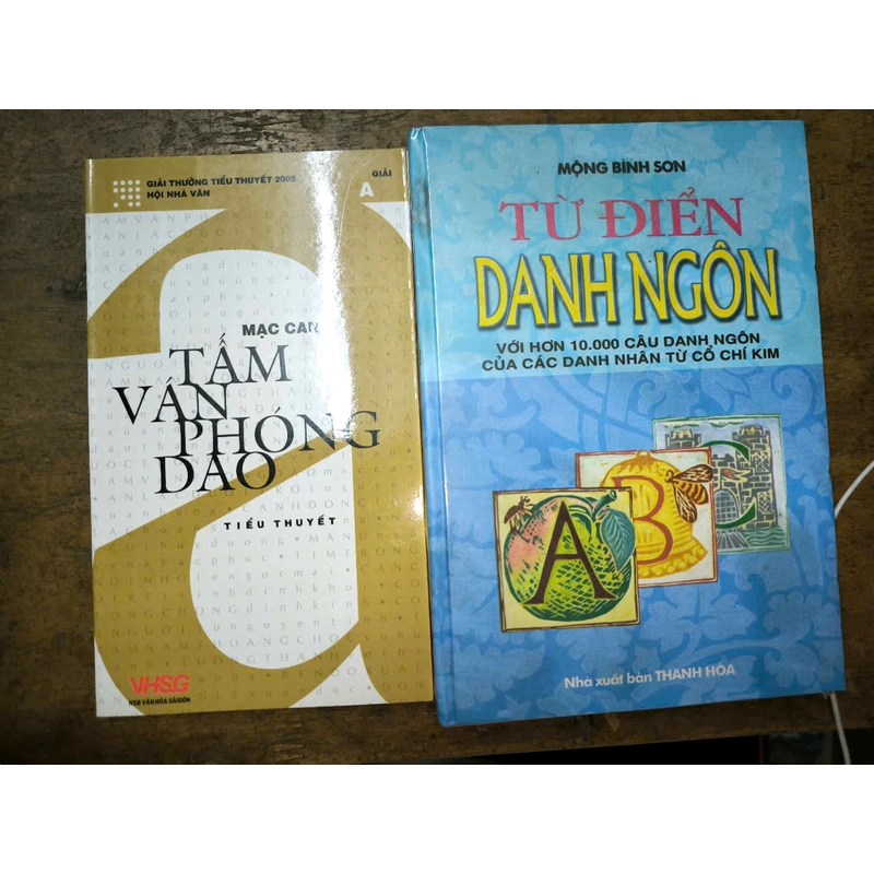 COMBO: Từ điển danh ngôn (Mộng Bình Sơn) & Tấm ván phóng dao (Mạc Can) 367537