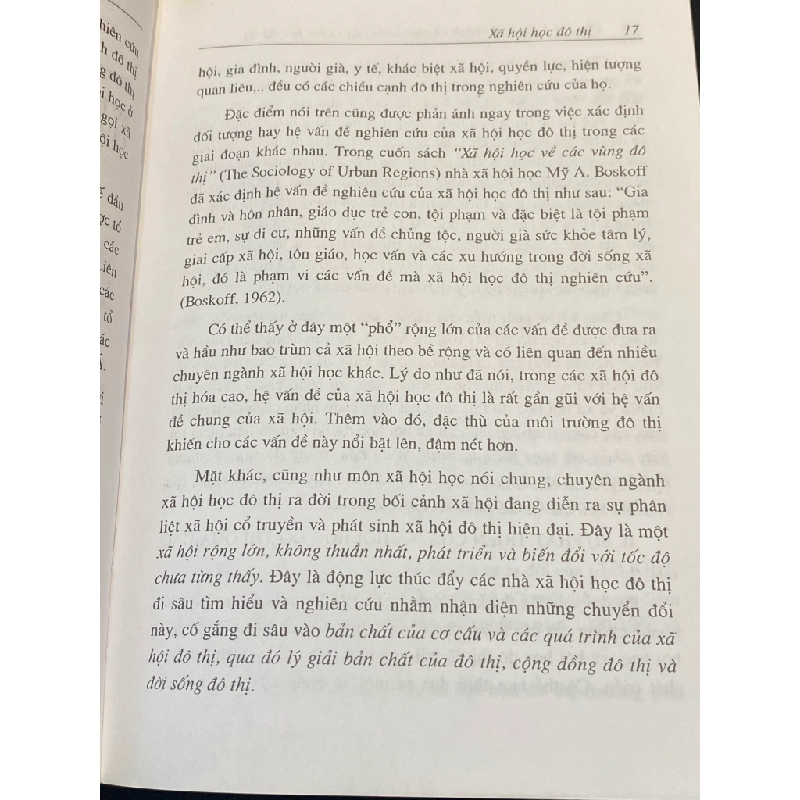 Xã hội học đô thị - Trịnh Duy Luân 448829