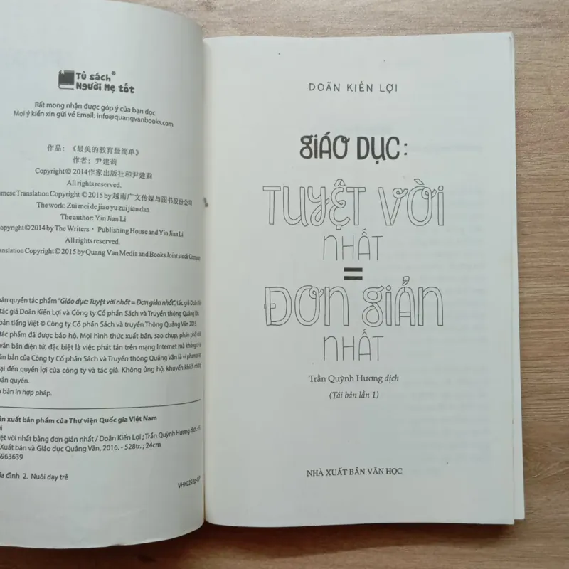 Giáo dục tuyệt vời nhất = đơn giản nhất 996635
