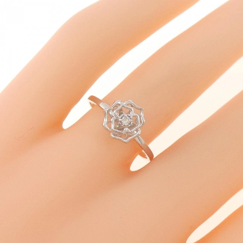 Nhẫn kim cương K18WG hồng 0.03CT 670138