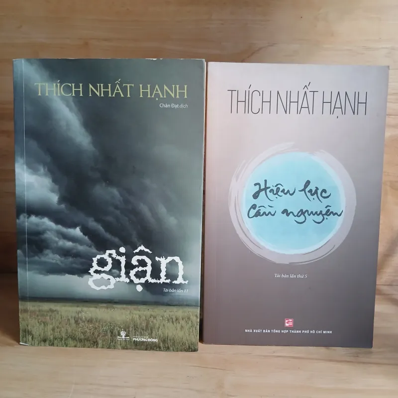 Thầy Thích Nhất Hạnh: Giận & Hiệu Lực Cầu Nguyện (2 Cuốn) 1029250