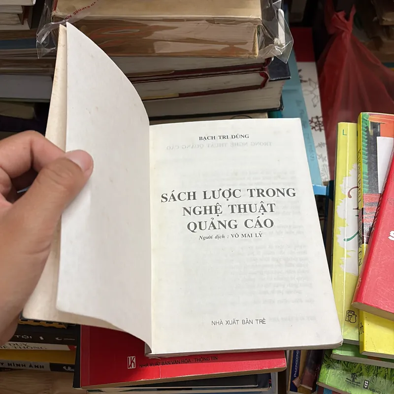 II Sách Quảng Cáo: Sách Lược Trong Nghệ Thuật Quảng Cáo - Bạch Tri Dũng - 1999 698292