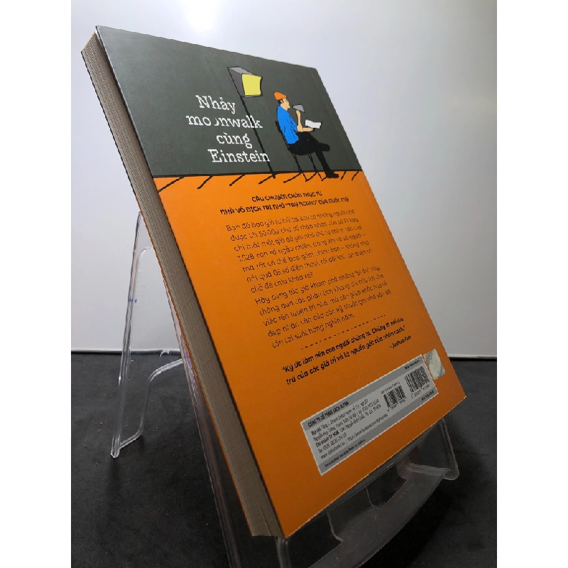 Nhảy moonwalk cùng Einstein 2020 mới 90% Joshua Foer HPB2307 VĂN HỌC 458897