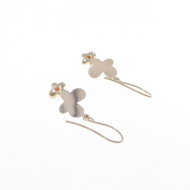 K10YG Bướm Garnet Bông Tai - Hàng hiệu Chính hãng 868093