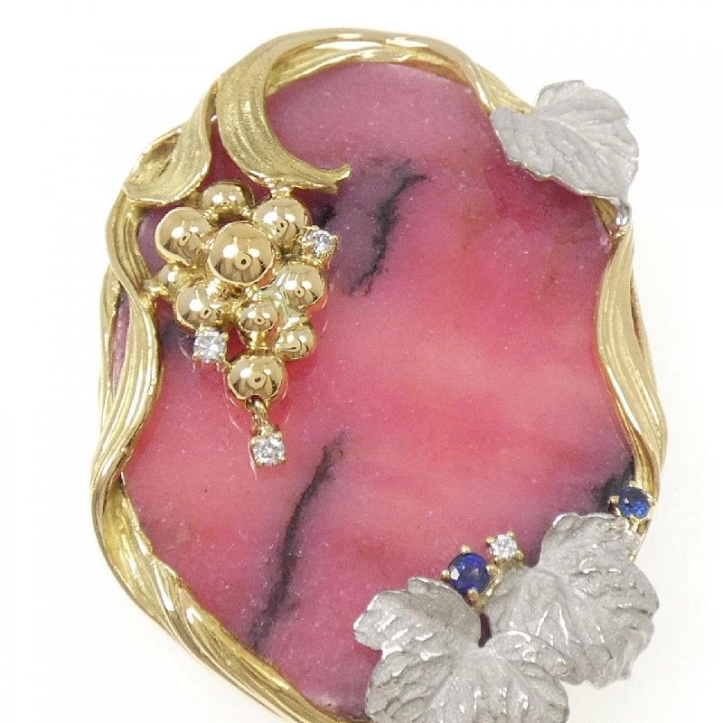 Brooch Az Time Rhodonite - Hàng hiệu Authentic 844438