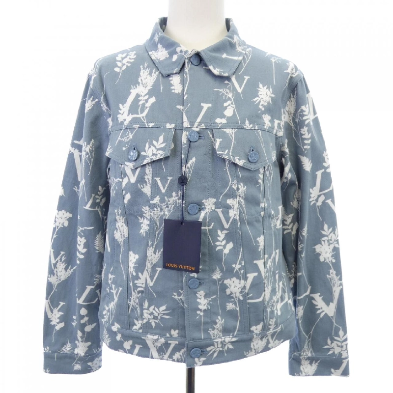 Áo khoác denim DNA lá của LOUIS VUITTON HNA59WNF1 - Hàng hiệu Authentic 890363