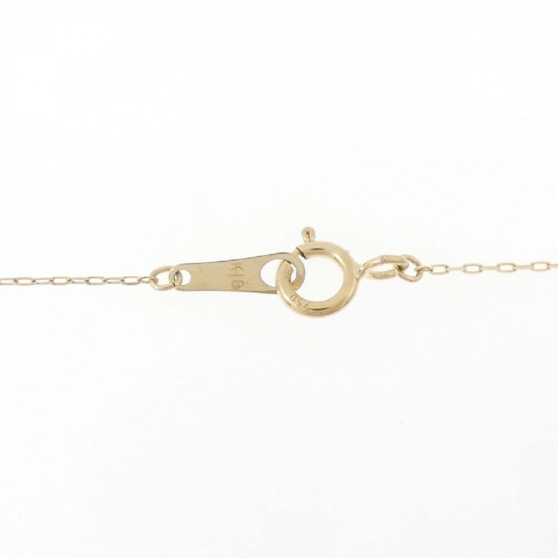 K18YG Solitaire Dây chuyền kim cương 0.15CT - Hàng hiệu Chính hãng 865000