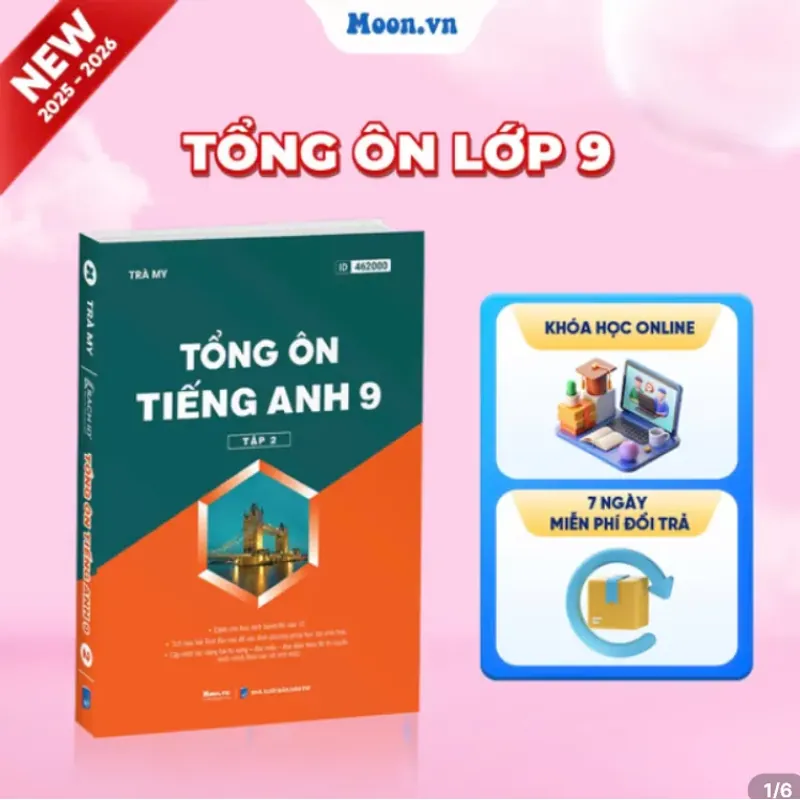 Combo 2 sách KHTN và Tổng ôn tiếng anh 9 tặng kèm khóa học 934912