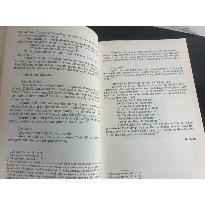 Sách Phật Giáo Hòa Hảo Đời Đạo Song Hành của Huỳnh Hoài mới 90% 681923