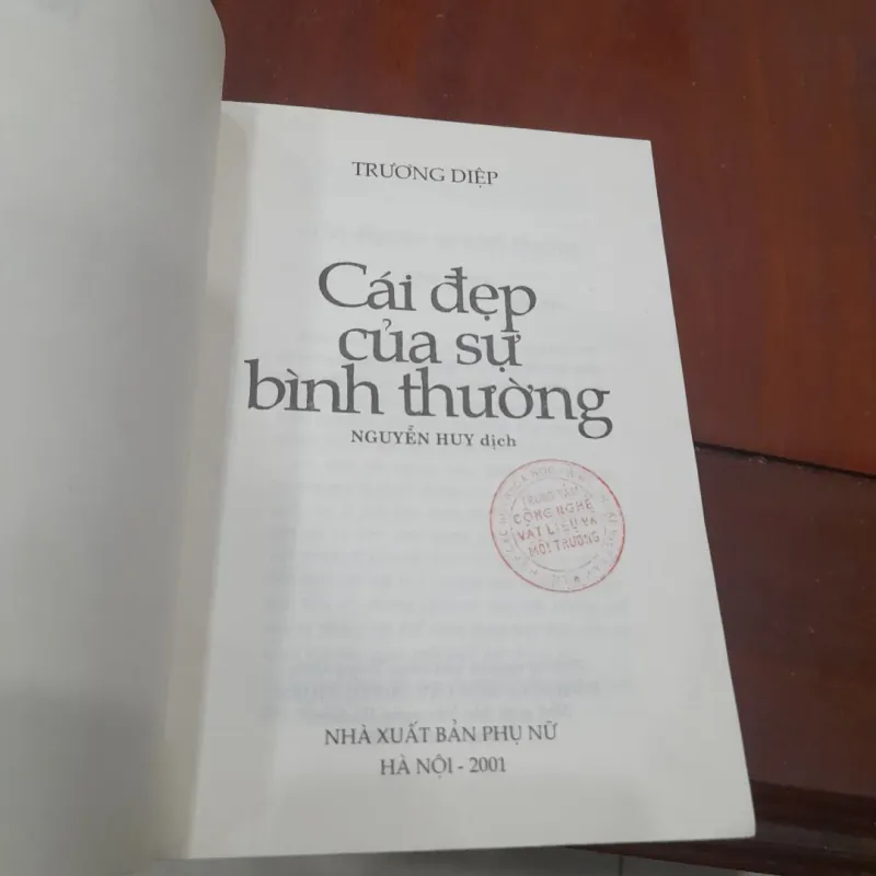 Cái đẹp của sự bình thường 966496