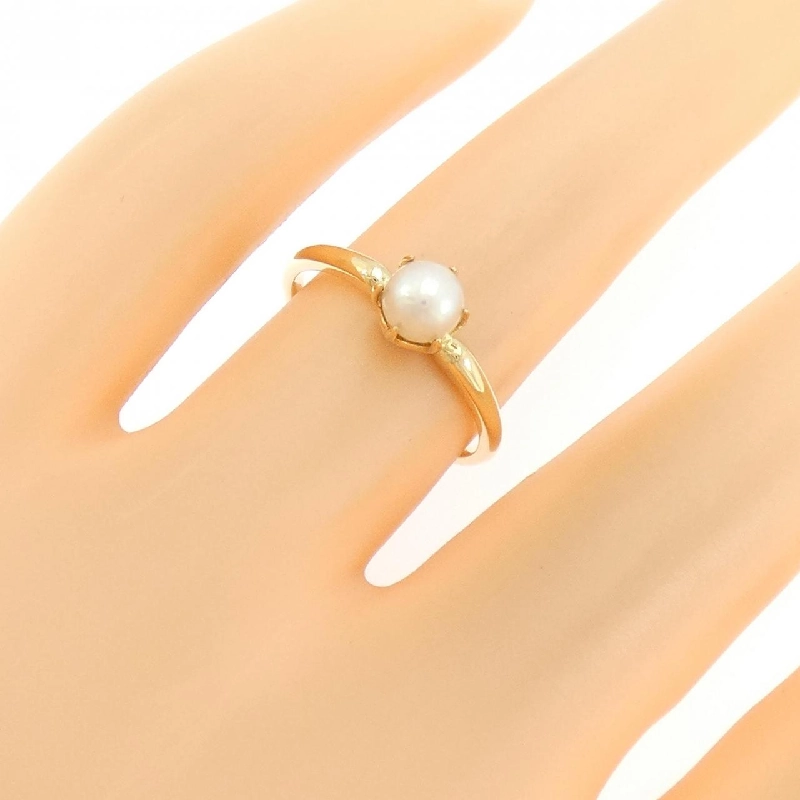 Nhẫn ngọc trai Akoya 4゜C 4.8mm - Hàng hiệu Chính hãng 837292