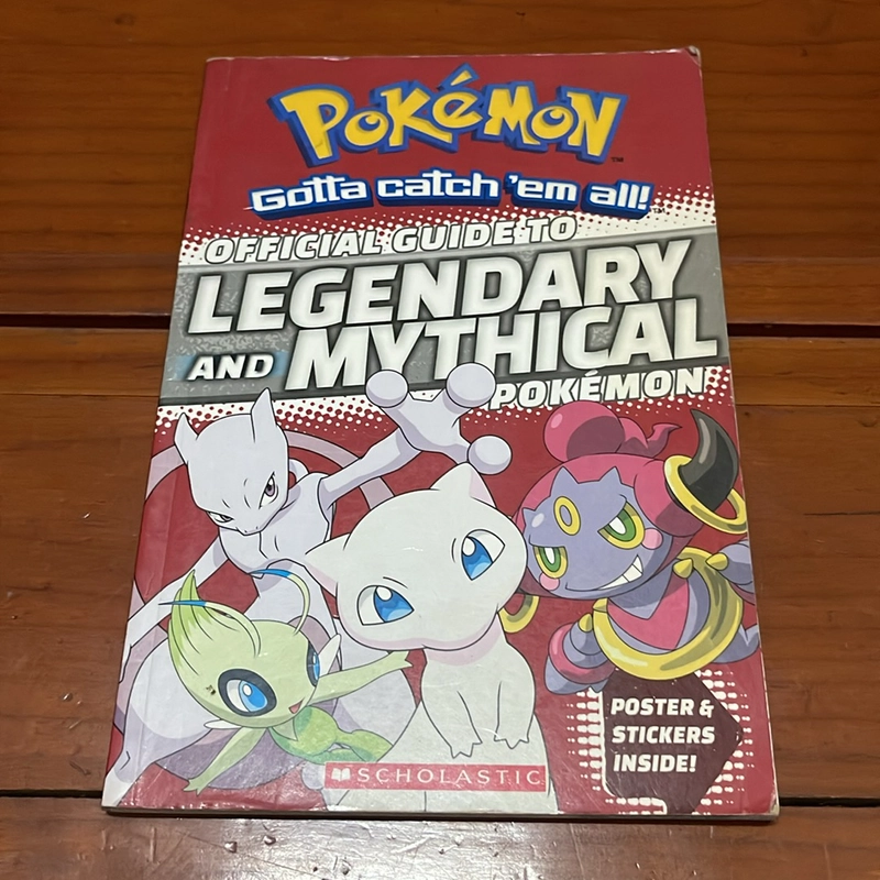 PICTURE BOOK Pokemon officical guide to legendary and mythical 534176