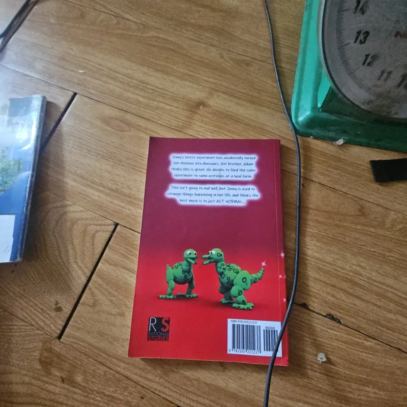 Act normal and don't tell anyone about the dinosaur in the garden 739577