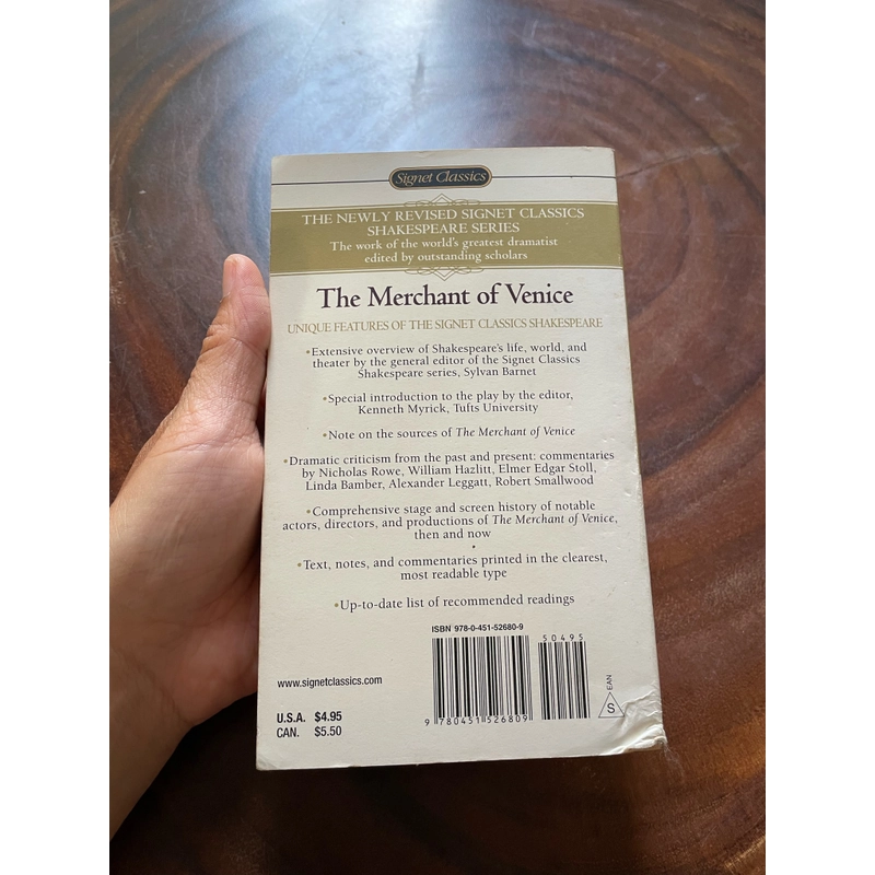 II English Book: The Merchant Of Venice - SHAKESPEARE - 1998 442851