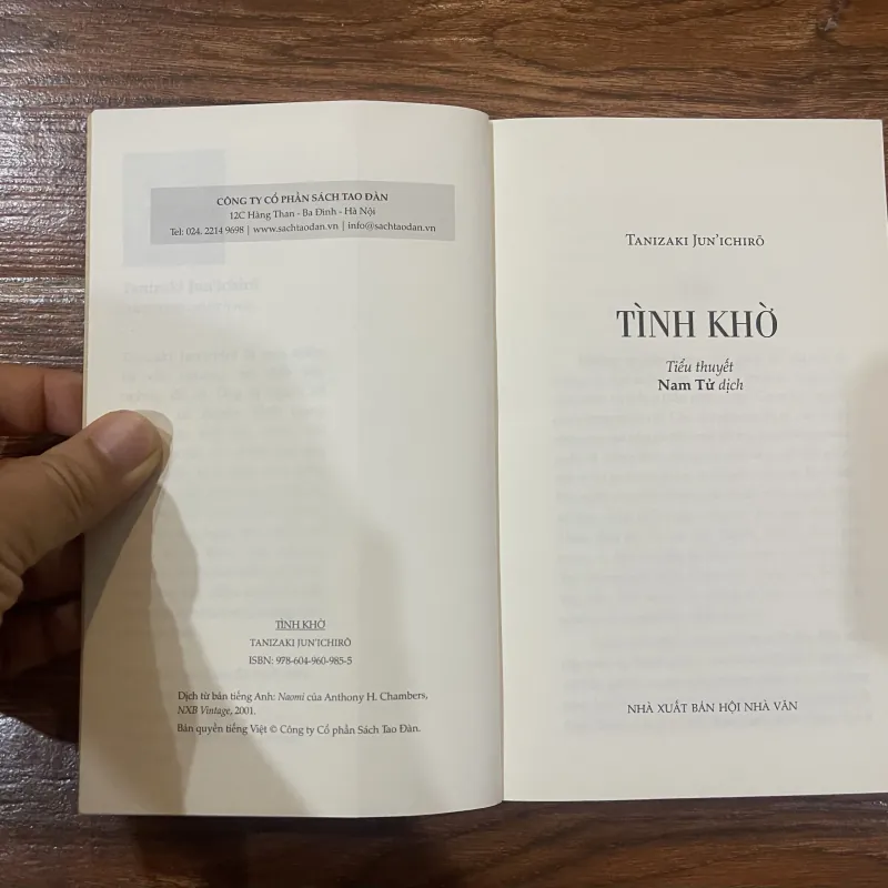 Tình khờ - Tanizaki (7) 937092