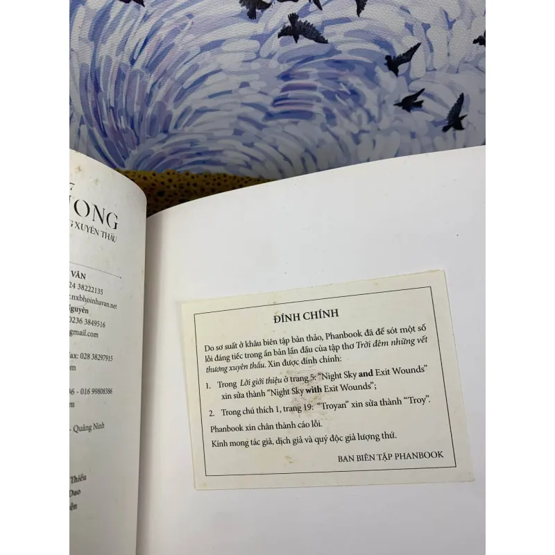 Trời Đêm Những Vết Thương Xuyên Thấu - Ocean Vuong 720867