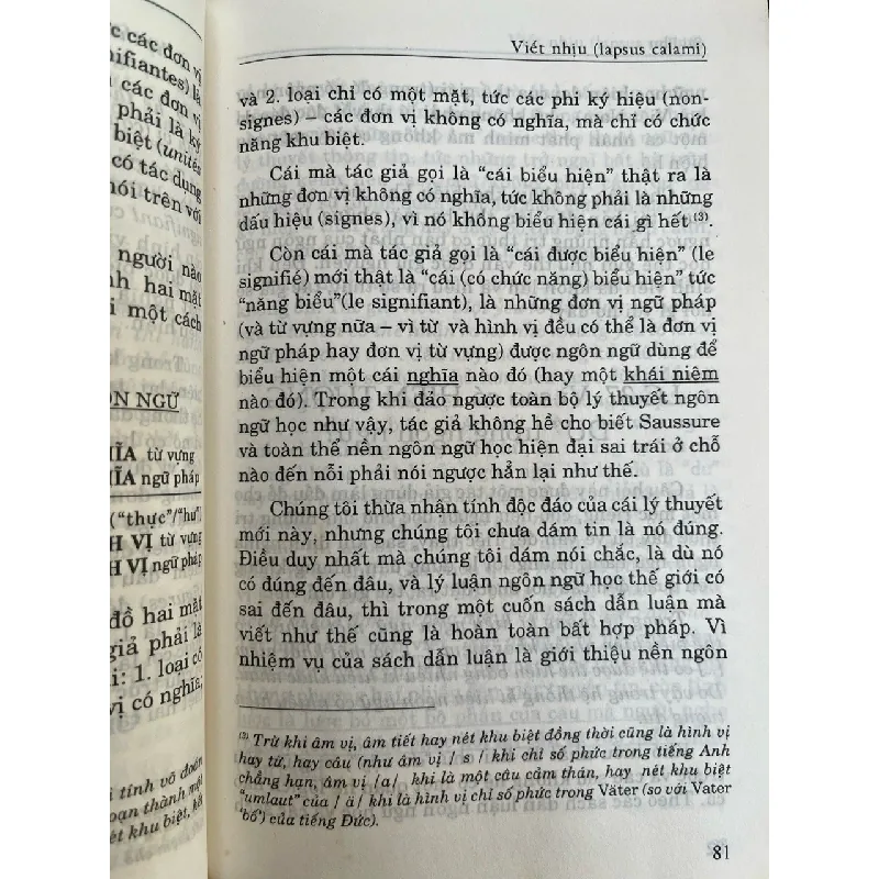 Vết nhịu: dọn vườn ngôn ngữ học - Sái Phu 706083