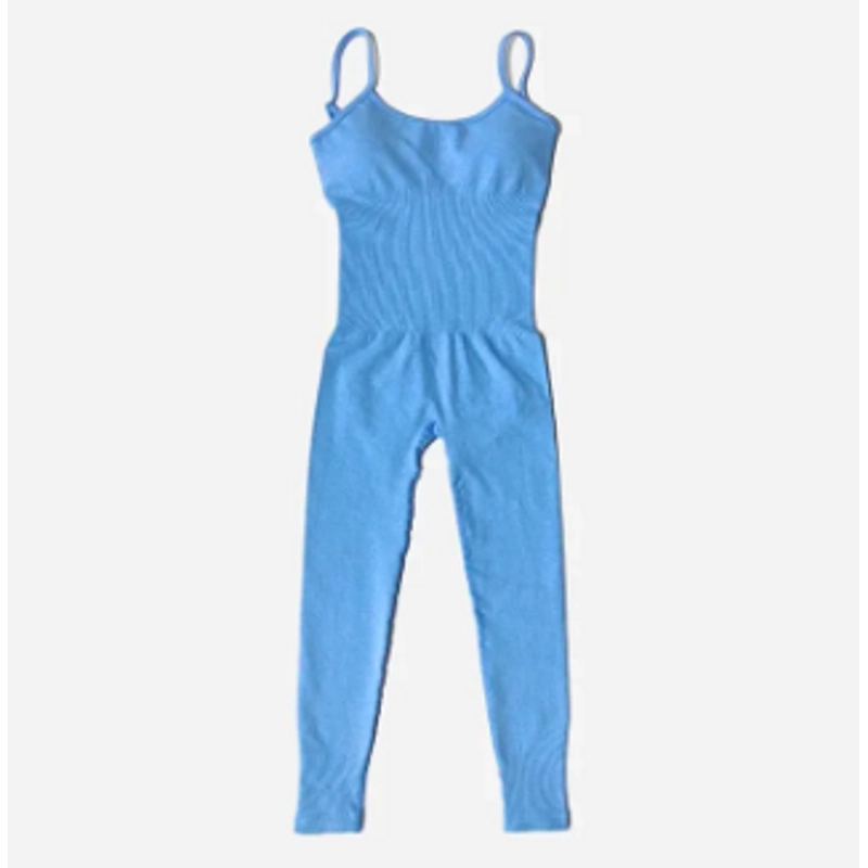 Jumpsuit thể thao tập Yoga, tập Gym, thoáng khí (Size M) - Màu xanh dương 333956