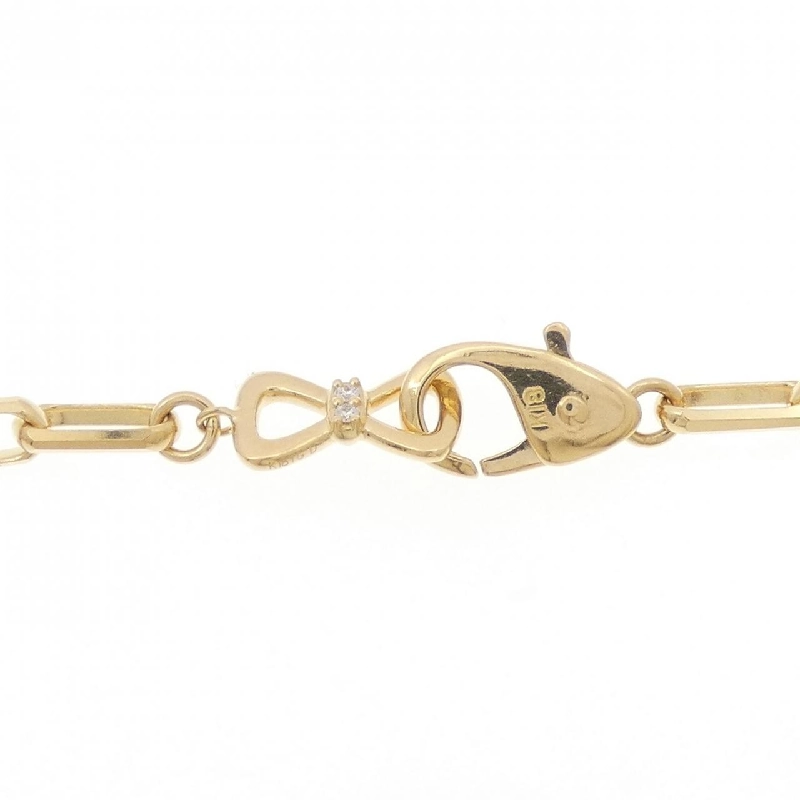 K18YG Dây chuyền nơ - Hàng hiệu Authentic 872251