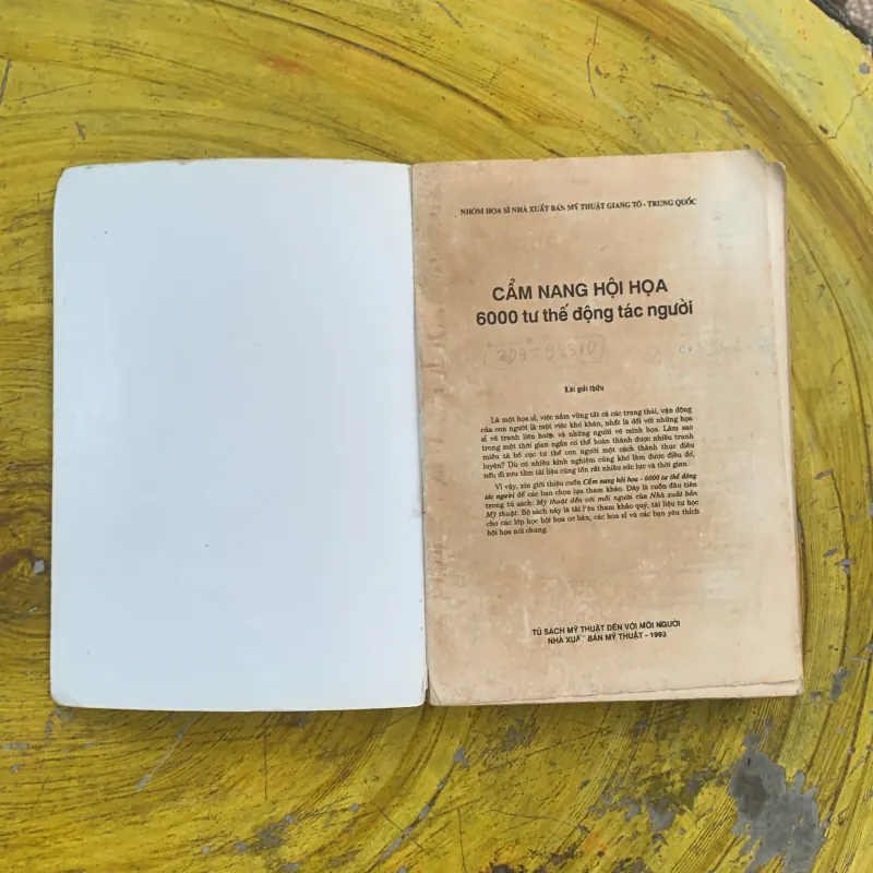 CẨM NANG HỘI HOẠ 6.000 TƯ THẾ ĐỘNG TÁC NGƯỜI 1023324
