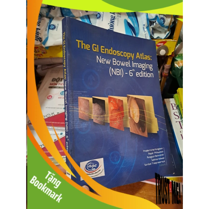 (TẶNG BOOKMARK) The GI endoscopy Atlas: New Bowel Imaging (NBI) - 6th edition RBK0808 TẠP CHÍ, THIẾT KẾ, THỜI TRANG 952933