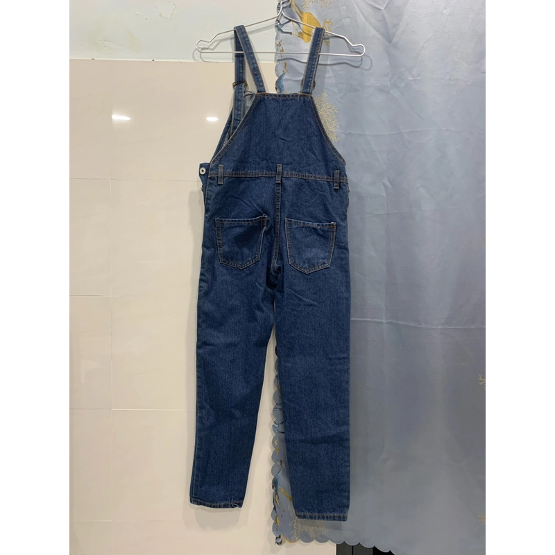Jumpsuit jeans màu xanh (bé gái 9 - 12 tuổi)  501668