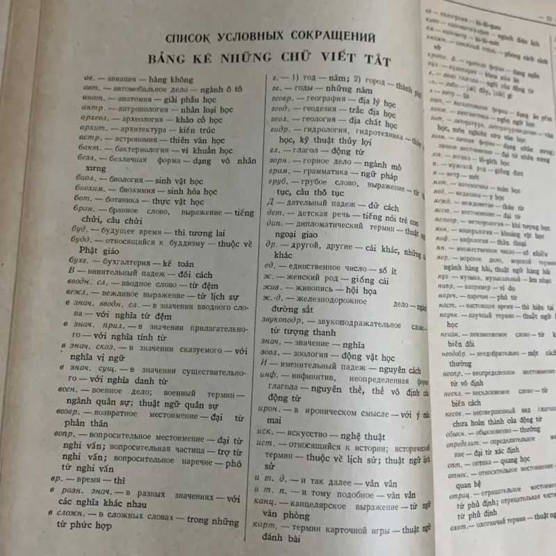 Từ điển Nga-Việt, trọn bộ 2 tập, bìa cứng, in ở Nga năm 1979, hơn 1000 trang 936977