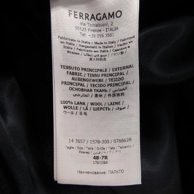 FERRAGAMO 0766662 Áo khoác - Hàng hiệu Chính hãng 896198