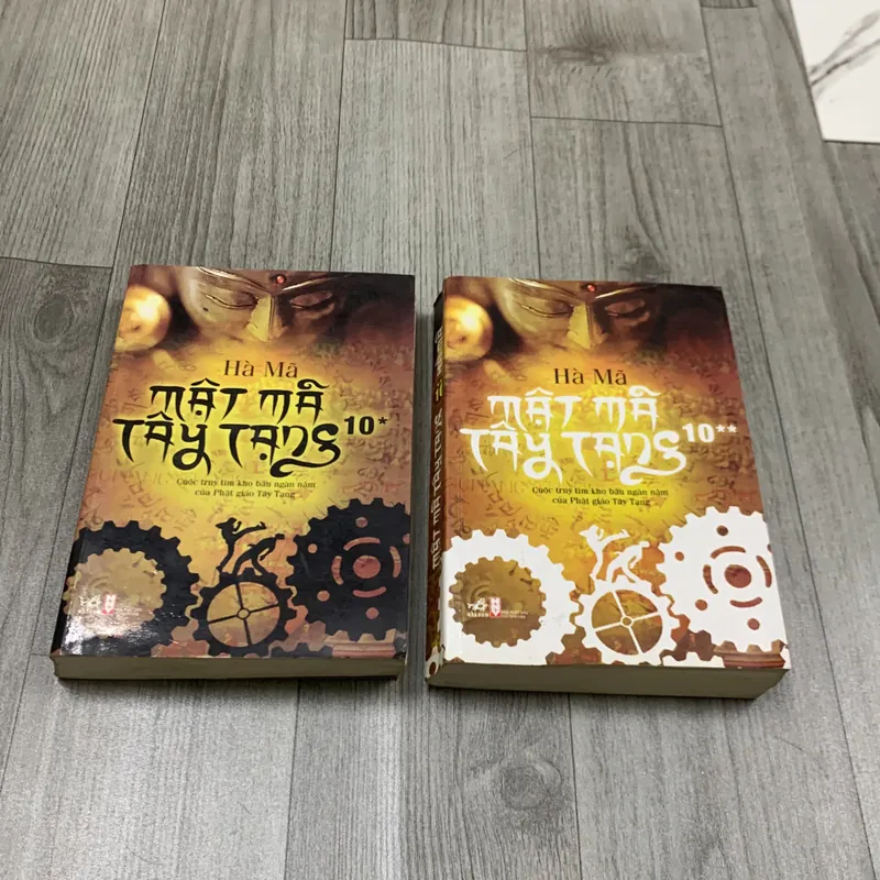 Mật mã tây tạng - hà mã. Combo 2 tập 10a + 10b. 3b2 733367