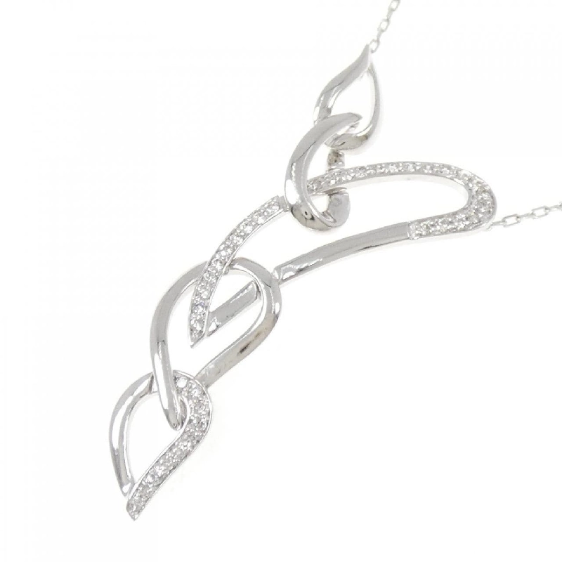 K18WG/18KTWG Dây chuyền kim cương - Hàng hiệu Authentic 856733